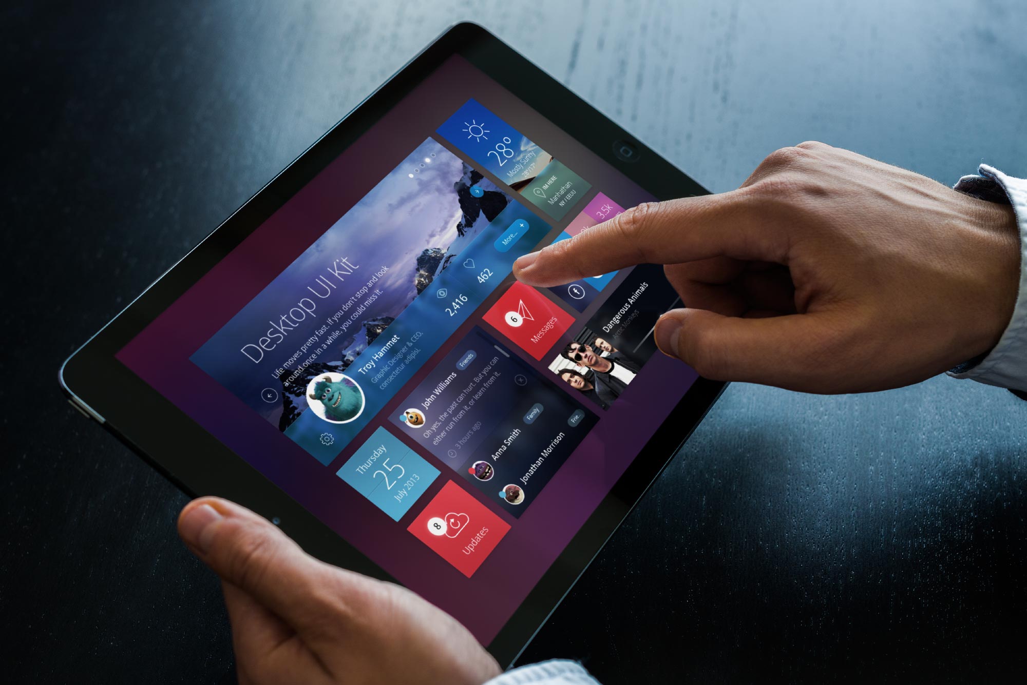 Mobile App Background 3